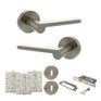 Senza Pari Darrio Door Handle Pack (3 Lever Lock Set) additional 1
