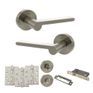 Senza Pari Darrio Door Handle Pack (Bathroom Set) additional 8