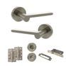 Senza Pari Darrio Door Handle Pack (Bathroom Set) additional 1
