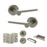 Senza Pari Darrio Door Handle Pack (Bathroom Set) additional 12