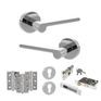 Senza Pari Darrio Door Handle Pack (Euro Lock Set) additional 32