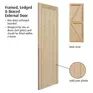 JB Kind Framed, Ledged & Braced Shed Door/Wooden Gate additional 8