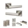 Senza Pari Davoli Door Handle Pack (Bathroom Set) additional 9
