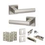 Senza Pari Davoli Door Handle Pack (Euro Lock Set) additional 8