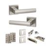 Senza Pari Davoli Door Handle Pack (Euro Lock Set) additional 12