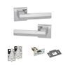 Senza Pari Davoli Door Handle Pack (Latch Set) additional 7