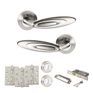 Senza Pari Elisse Door Handle Pack (3 Lever Lock Set) additional 4