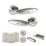 Senza Pari Elisse Door Handle Pack (Bathroom Set) additional 2