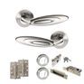 Senza Pari Elisse Door Handle Pack (Euro Lock Set) additional 5