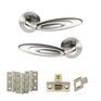 Senza Pari Elisse Door Handle Pack (Latch Set) additional 1