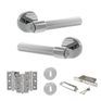 Senza Pari Fasana Door Handle Pack (3 Lever Lock Set) additional 7