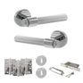 Senza Pari Fasana Door Handle Pack (3 Lever Lock Set) additional 4