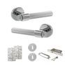 Senza Pari Fasana Door Handle Pack (3 Lever Lock Set) additional 2
