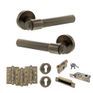 Senza Pari Fasana Door Handle Pack (Euro Lock Set) additional 16