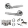 Senza Pari Fasana Door Handle Pack (Euro Lock Set) additional 4