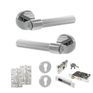 Senza Pari Fasana Door Handle Pack (Euro Lock Set) additional 3