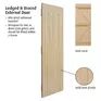 JB Kind Ledged & Braced External Shed Door/Wooden Gate additional 8