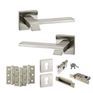 Senza Pari Giovanni Door Handle Pack (Euro Lock Set) additional 2