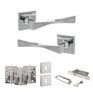 Senza Pari Guido Door Handle Pack (3 Lever Lock Set) additional 17