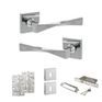 Senza Pari Guido Door Handle Pack (3 Lever Lock Set) additional 14