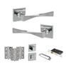 Senza Pari Guido Door Handle Pack (Bathroom Set) additional 14
