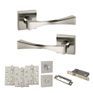 Senza Pari Guido Door Handle Pack (Bathroom Set) additional 7