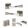Senza Pari Guido Door Handle Pack (Bathroom Set) additional 5