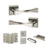 Senza Pari Guido Door Handle Pack (Bathroom Set) additional 2