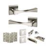 Senza Pari Guido Door Handle Pack (Euro Lock Set) additional 7
