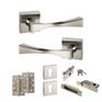 Senza Pari Guido Door Handle Pack (Euro Lock Set) additional 3