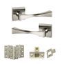 Senza Pari Guido Door Handle Pack (Latch Set) additional 8
