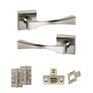 Senza Pari Guido Door Handle Pack (Latch Set) additional 4