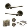 Senza Pari Laviano Door Handle Pack (3 Lever Lock Set) additional 27