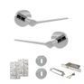 Senza Pari Laviano Door Handle Pack (3 Lever Lock Set) additional 14