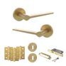 Senza Pari Laviano Door Handle Pack (3 Lever Lock Set) additional 12