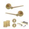 Senza Pari Laviano Door Handle Pack (3 Lever Lock Set) additional 8