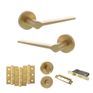 Senza Pari Laviano Door Handle Pack (Bathroom Set) additional 8