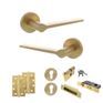Senza Pari Laviano Door Handle Pack (Euro Lock Set) additional 8