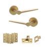 Senza Pari Laviano Door Handle Pack (Latch Set) additional 5
