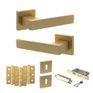 Senza Pari Panetti Door Handle Pack (3 Lever Lock Set) additional 1