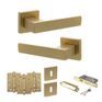 Senza Pari Panetti Door Handle Pack (3 Lever Lock Set) additional 11