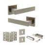 Senza Pari Panetti Door Handle Pack (3 Lever Lock Set) additional 7