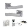 Senza Pari Panetti Door Handle Pack (Bathroom Set) additional 23
