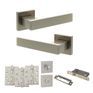 Senza Pari Panetti Door Handle Pack (Bathroom Set) additional 6