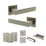 Senza Pari Panetti Door Handle Pack (Bathroom Set) additional 2