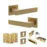 Senza Pari Panetti Door Handle Pack (Euro Lock Set) additional 1
