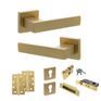 Senza Pari Panetti Door Handle Pack (Euro Lock Set) additional 9