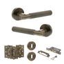 Senza Pari Rosarno Door Handle Pack (3 Lever Lock Set) additional 30