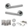 Senza Pari Rosarno Door Handle Pack (3 Lever Lock Set) additional 1