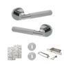 Senza Pari Rosarno Door Handle Pack (3 Lever Lock Set) additional 14